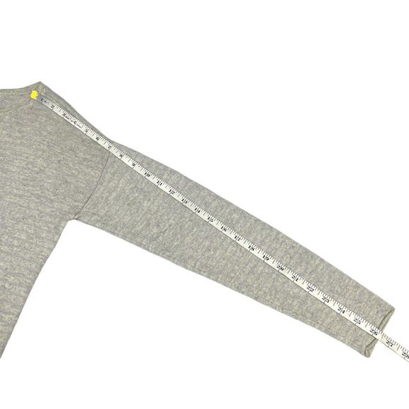 Michael Stars Sweater Cashmere Modal Wool Blend Grey Long Sleeve Knit Women XS/S - Picture 8 of 12
